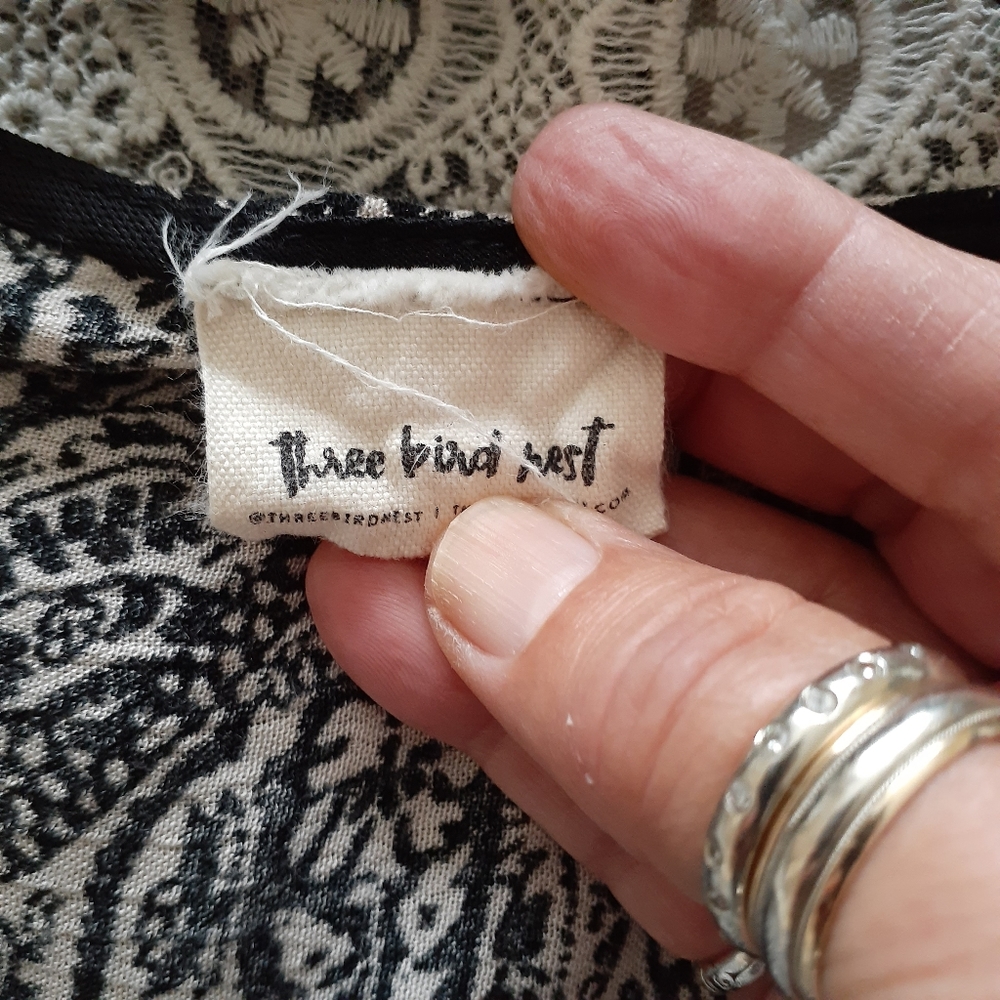 Three Birds Nest Kimono duster - Picture 4 of 7